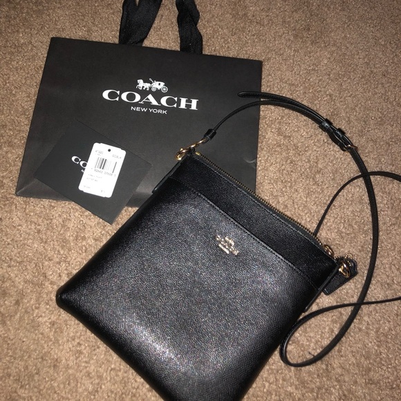 Coach Handbags - Black Coach Crossbody Coach Handbags - Black Coach Crossbody